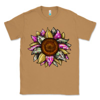 Toasted Coconut sunflower camouflage Classic Tee - JahusDesignShop