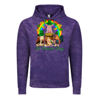 Cloud Purple St. Patrick's Day Farm Animal Png Vintage Hoodie - BundleAndBundleShop