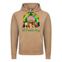 Vintage Coffee St. Patrick's Day Farm Animal Png Vintage Hoodie - BundleAndBundleShop