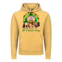 Vintage Mustard St. Patrick's Day Farm Animal Png Vintage Hoodie - BundleAndBundleShop