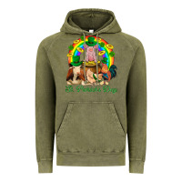 Vintage Olive St. Patrick's Day Farm Animal Png Vintage Hoodie - BundleAndBundleShop
