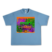 Pebble Blue spooky vibes tumbler Urban Heavy Tee - BundleAndBundleShop