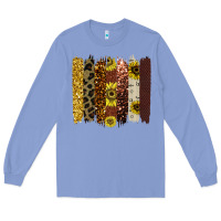 Colony Blue Colorful brush stroke thankful Long Sleeve Tee - Bettercallsaul