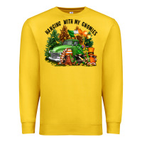 Lemon St. Patricks Day hanging with my gnomies Premium Sweatshirt - FaDigitalArtStudio