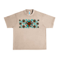 French Oak cowhide leopard sunflower gemstone Urban Heavy Tee - JahusDesignShop
