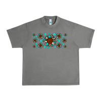 Tornado cowhide leopard sunflower gemstone Urban Heavy Tee - JahusDesignShop