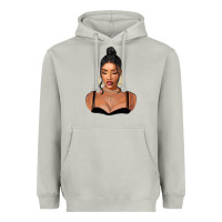 Moon Dust black woman Heavyweight Hoodie - FaDigitalArtStudio