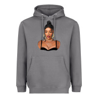 Storm black woman Heavyweight Hoodie - FaDigitalArtStudio