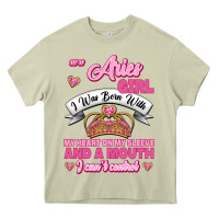 Mossy As A Aries Girl I Was Born With My Heart On My Sleeve And A Mouth Heavy Core Tee - Jasminsmagicworld