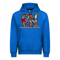 Cobalt RN Licensed Practical Nurse Urban Hoodie - CowhideDigitalArt