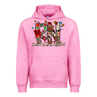 Fuchsia Pink RN Licensed Practical Nurse Urban Hoodie - CowhideDigitalArt