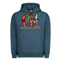 Pigment Midnight Navy RN Licensed Practical Nurse Urban Hoodie - CowhideDigitalArt