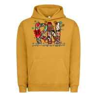 Pigment Peanut Butter RN Licensed Practical Nurse Urban Hoodie - CowhideDigitalArt