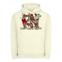 Pigment Pistachio RN Licensed Practical Nurse Urban Hoodie - CowhideDigitalArt