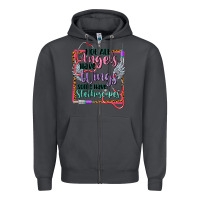 Smoke cowgirl not all angels have wings Zipper Hoodie - CowGirlArtShop