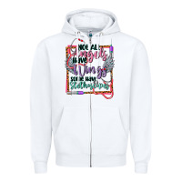 White cowgirl not all angels have wings Zipper Hoodie - CowGirlArtShop