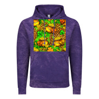 Cloud Purple St. Patrick's pot of gold seamless pattern Vintage Hoodie - BundleAndBundleShop