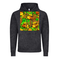 Vintage Black St. Patrick's pot of gold seamless pattern Vintage Hoodie - BundleAndBundleShop