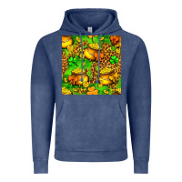 Vintage Denim St. Patrick's pot of gold seamless pattern Vintage Hoodie - BundleAndBundleShop