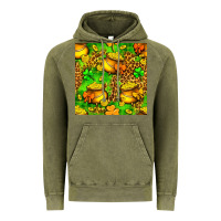 Vintage Olive St. Patrick's pot of gold seamless pattern Vintage Hoodie - BundleAndBundleShop