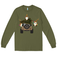 Army Green Gnomes Truck Car  Christmas Long Sleeve Tee - Bettercallsaul