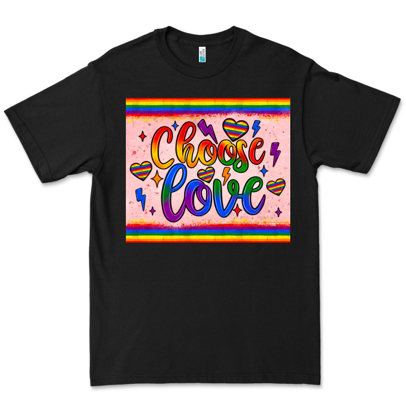 Choose Love Tumbler Premium Tee by JahusDesignShop | Teevron