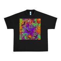 Black halloween party seamless pattern Urban Heavy Tee - BundleAndBundleShop