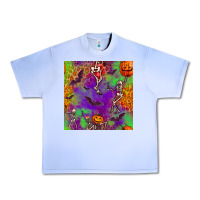 Grape Ice halloween party seamless pattern Urban Heavy Tee - BundleAndBundleShop
