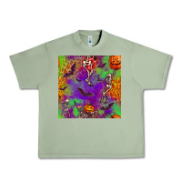 Oil Green halloween party seamless pattern Urban Heavy Tee - BundleAndBundleShop