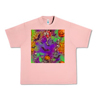Salmon halloween party seamless pattern Urban Heavy Tee - BundleAndBundleShop