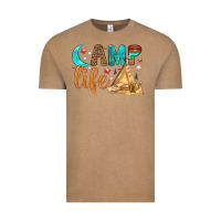 Vintage Coffee Camp Life Vintage Tee - BundleAndBundleShop
