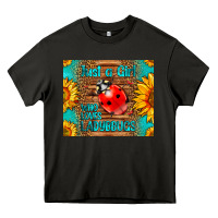Just A Girl Who Loves Ladybugs Heavy Core Tee | Teevron