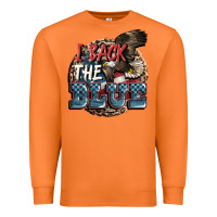 Carrot I back the blue Premium Sweatshirt - FaDigitalArtStudio