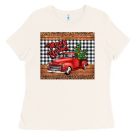 Bone merry Christmas truck Ladies Tee - Jasminsmagicworld