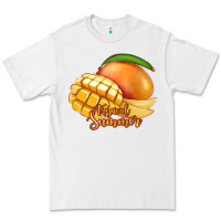 White Mango Tropical Summer Premium Tee - Jasminsmagicworld