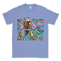 Colony Blue Boss Lady Classic Tee - BundleAndBundleShop