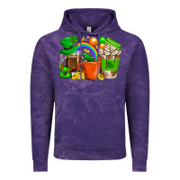 Cloud Purple St. Patricks Day Coffee Cups Vintage Hoodie - BundleAndBundleShop