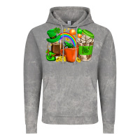 Cloud Rock St. Patricks Day Coffee Cups Vintage Hoodie - BundleAndBundleShop