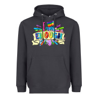 Smoke I am enough Heavyweight Hoodie - FaDigitalArtStudio