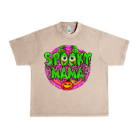 French Oak spooky mama Urban Heavy Tee - BundleAndBundleShop