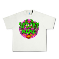 Pistachio spooky mama Urban Heavy Tee - BundleAndBundleShop