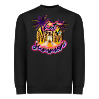Black Hot Mom summer Heavyweight Sweatshirt - NancyCooperArtShop