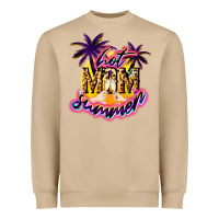 Mushroom Hot Mom summer Heavyweight Sweatshirt - NancyCooperArtShop