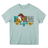 Arona Western Farm Life Rooster Head Heavy Core Tee - LillyAllenDesigns