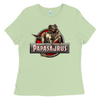Matcha Papasaurus T-Rex Ladies Tee - LillyAllenDesigns