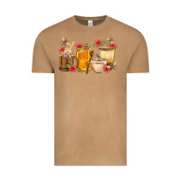 Vintage Camel Honey And Bee With Flower Coffee Cup Vintage Tee - BundleAndBundleShop