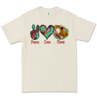 Bone Peace Love Cows Premium Tee - Jasminsmagicworld