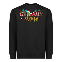 Black Grammy Claus Heavyweight Sweatshirt - texasbilliewilder