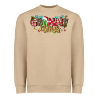 Mushroom Grammy Claus Heavyweight Sweatshirt - texasbilliewilder