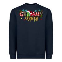 Navy Grammy Claus Heavyweight Sweatshirt - texasbilliewilder